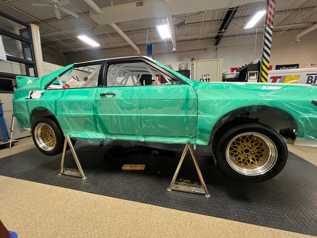 Building an Audi Quattro Group B rally replica in SE Michigan. Episode&nbsp;4.